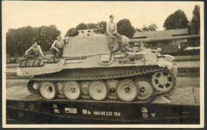 04 Panzer V „Panther” rail transport