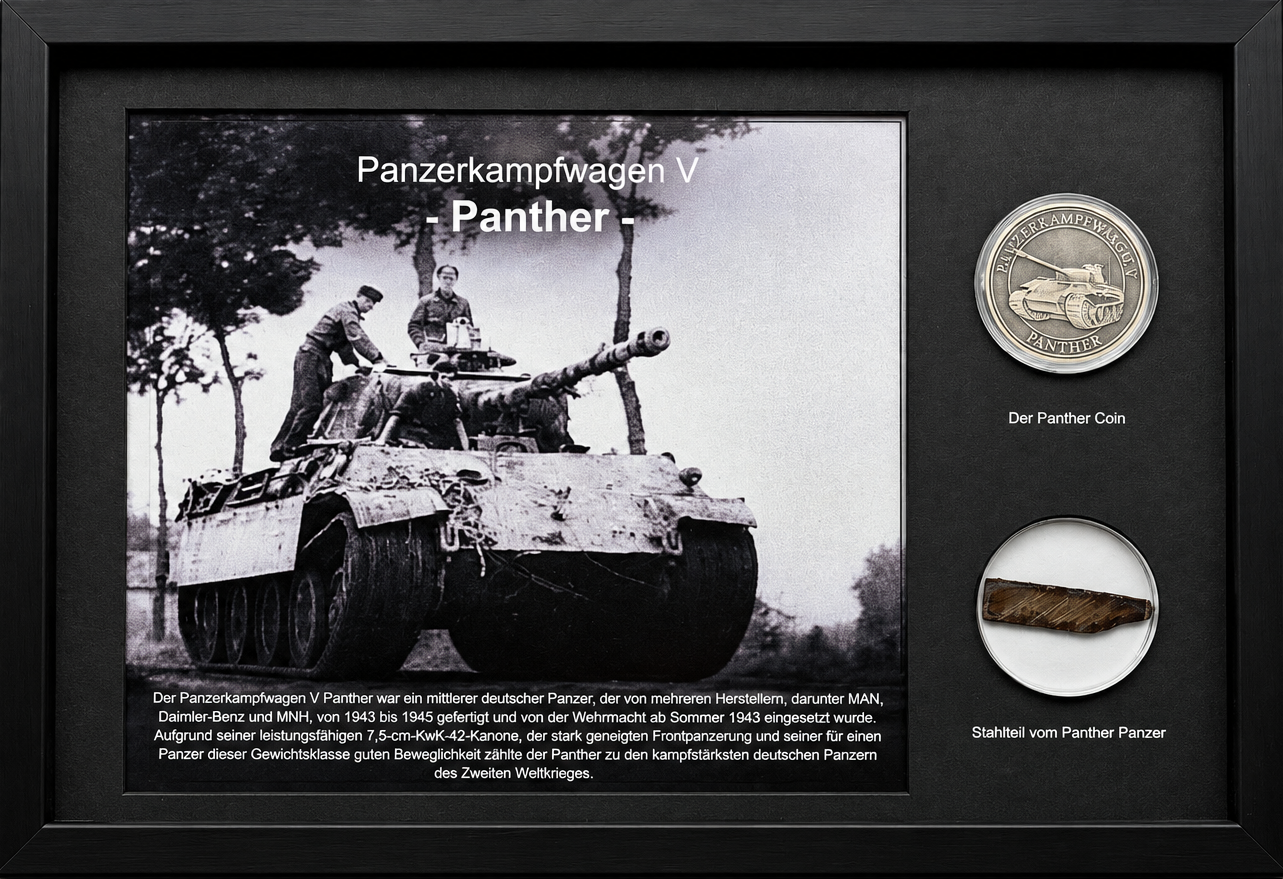 Gerahmte Panther-Museumsausstellung